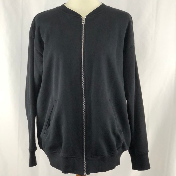ASOS Tops - ASOS Sweatshirt Bomber Jacket | D10003